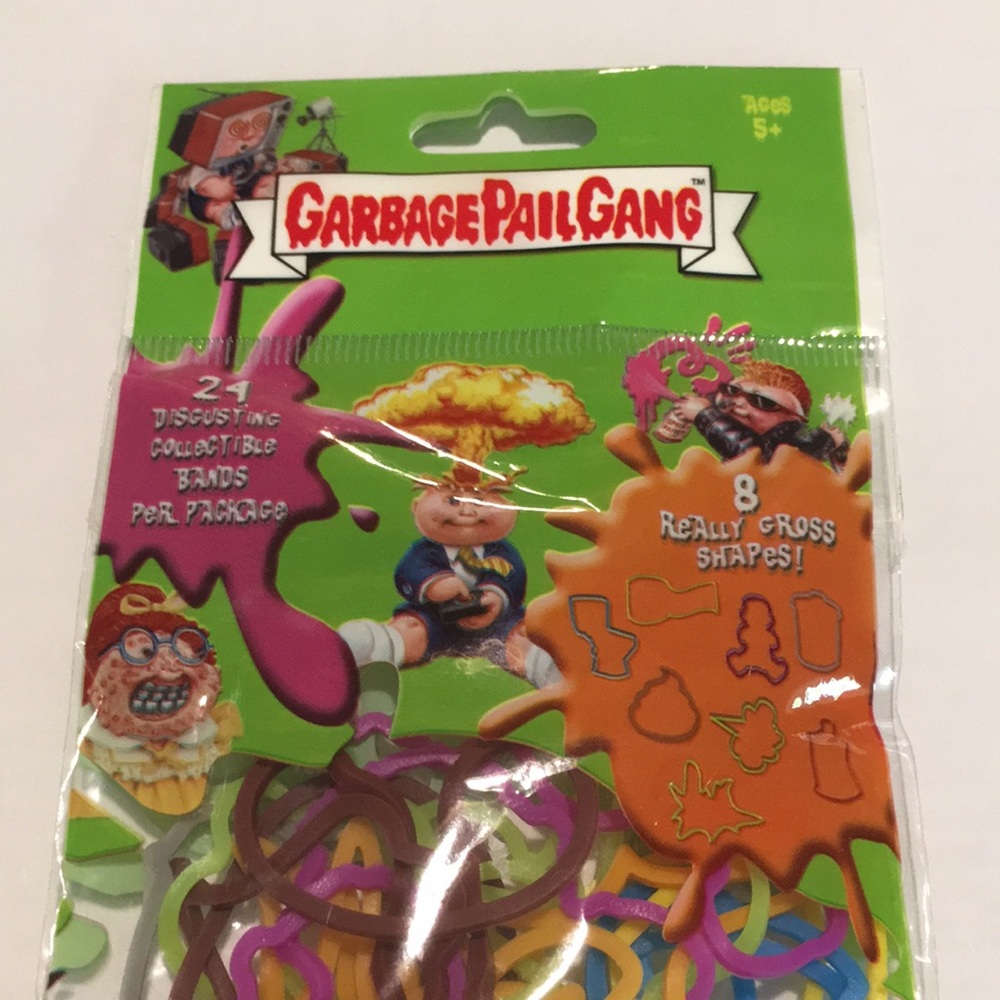 Garbage Pail Gang Collect-A-Bands NEW Bracelets Topps  24 Bands 8 Gross Shapes